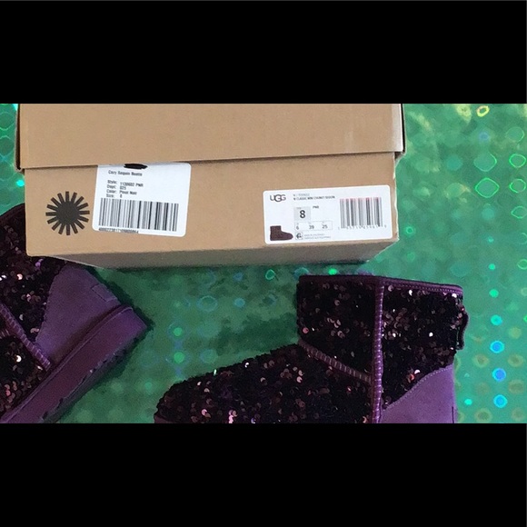 UGG🟣Pinot noir purple sequins - Picture 6 of 16